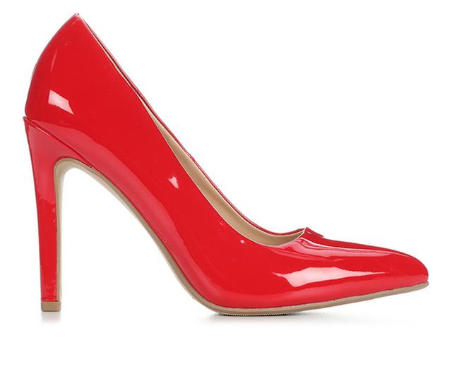 Women's Delicious Scheme-S Pumps in Red Patent color