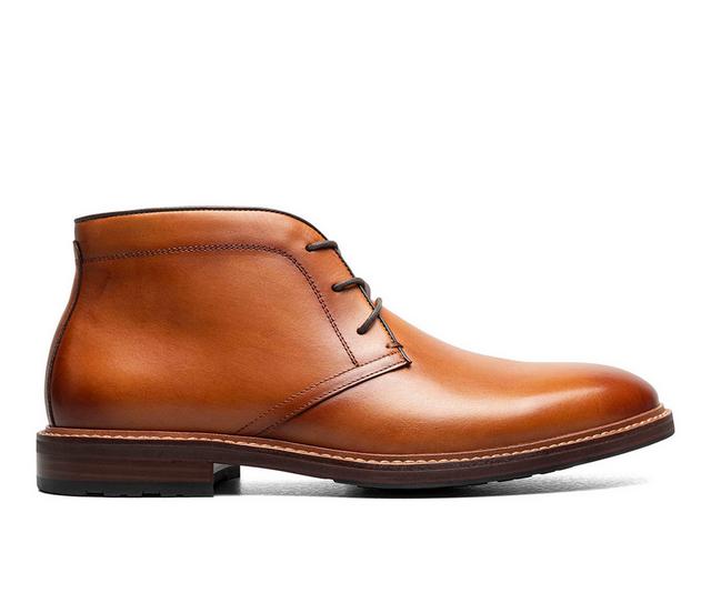 Men's Florsheim Anthem Plain Toe Chukka Boot Chukka Boots in Saddle Tan color
