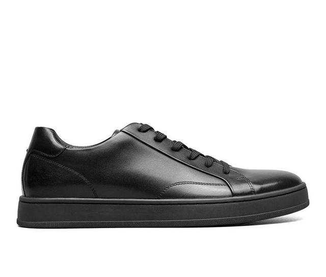 Men's Florsheim Monopoli Lace to Toe Sneaker Dress Shoes in Black color