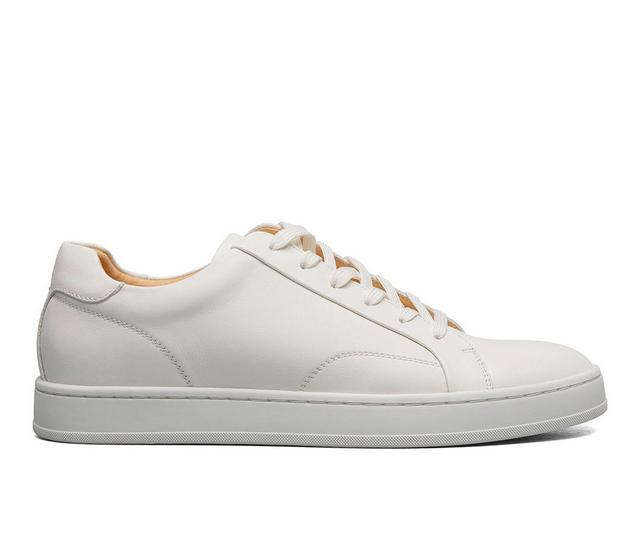 Men's Florsheim Monopoli Lace to Toe Sneaker Dress Shoes in Cream color