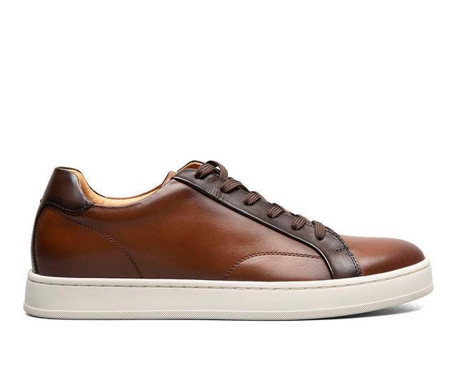 Men's Florsheim Monopoli Lace to Toe Sneaker Dress Shoes in Cognac Multi color