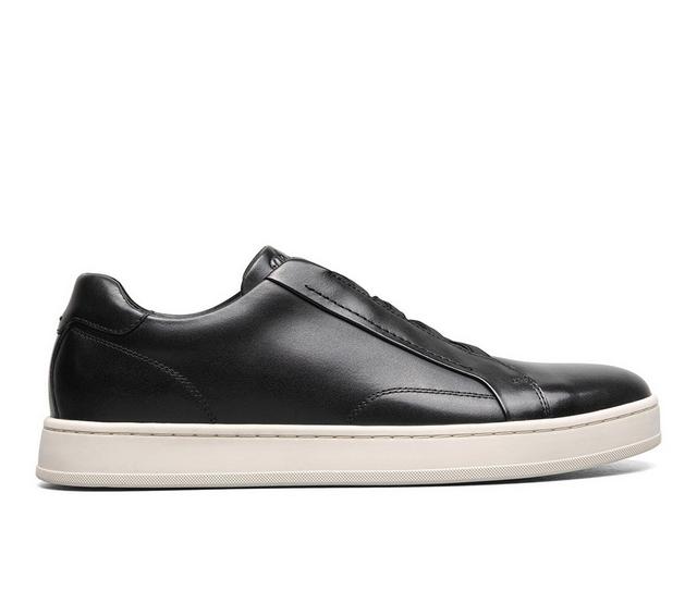 Men's Florsheim Monopoli Elastic Lace to Toe Sneaker Dress Shoes in Black Multi color