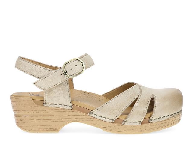 Women's Dansko Margreta Clogs in Biscotti color