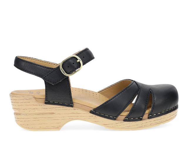 Women's Dansko Margreta Clogs in Black color