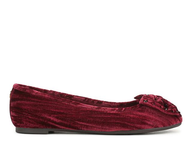 Women's Sam & Libby Carlin Flats in Swiss Mahogany color