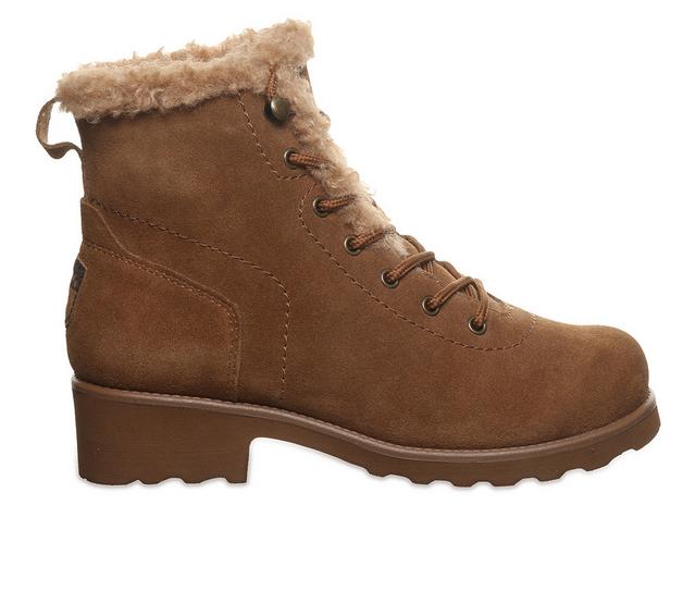 Women's Bearpaw Caitlin Winter Boots in Hickory color