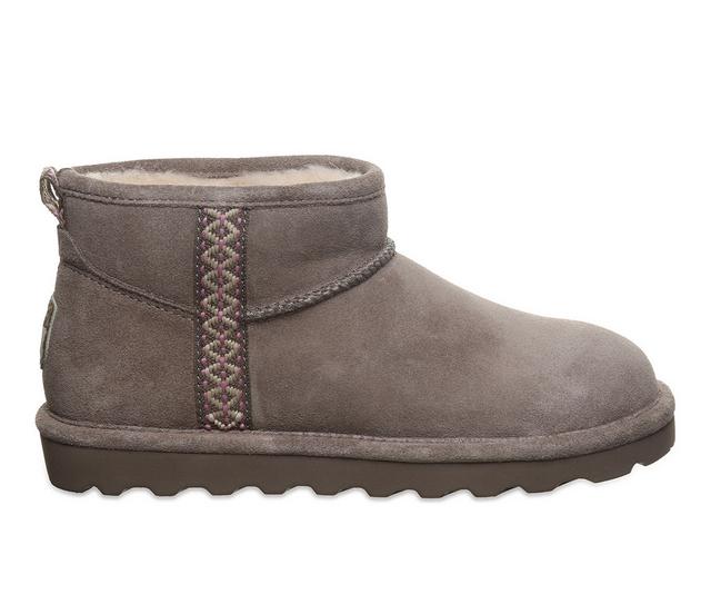Women's Bearpaw Shorty Deco Winter Boots in Morel color
