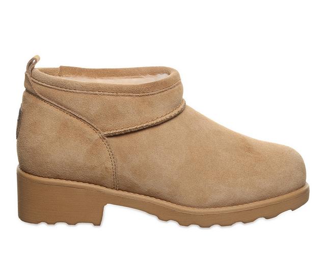 Women's Bearpaw Sienna Booties in Iced Coffee color