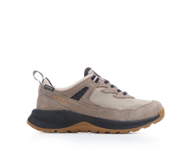 Kids' Keen Outdoor Little Kid & Big Kid Hightrail Waterproof Sneakers in Brindle/Oak color