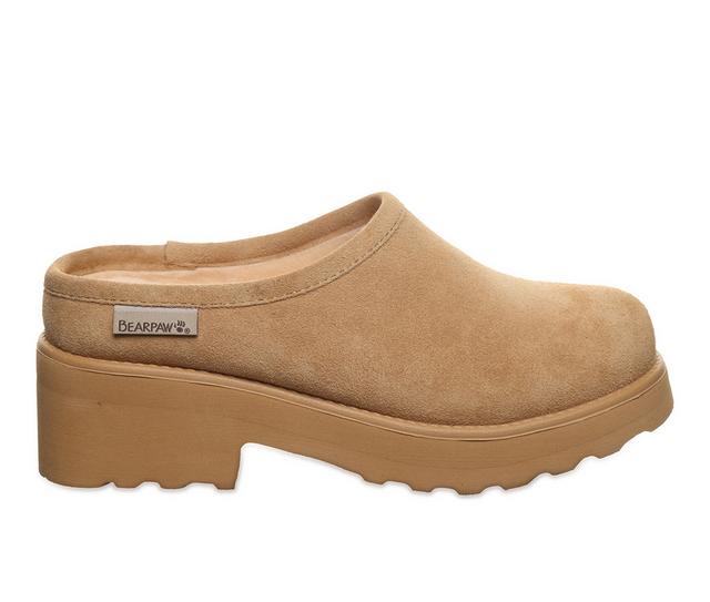 Women's Bearpaw Court in Iced Coffee color
