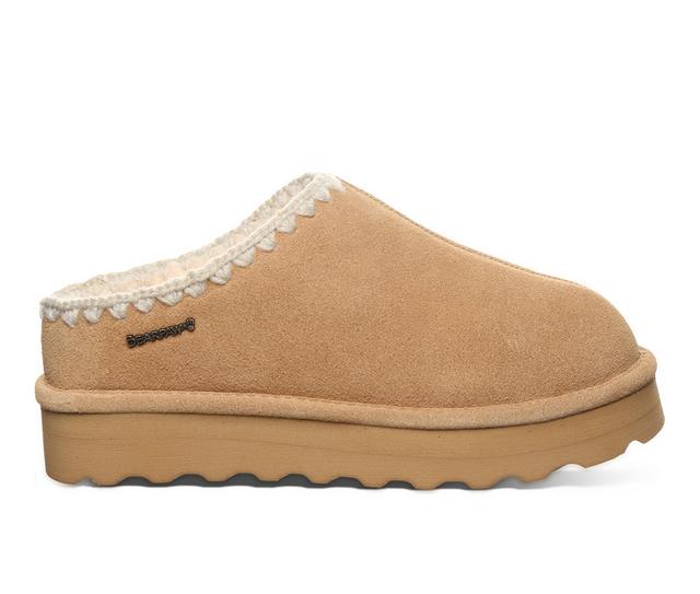 Women's Bearpaw Crochet Martis in Iced Coffee color