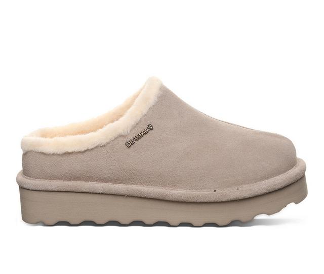 Women's Bearpaw Izzy Platform Lo in Mushroom color