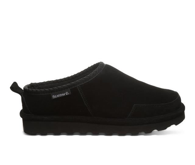 Women's Bearpaw Damian Slip-On Shoes in Black color