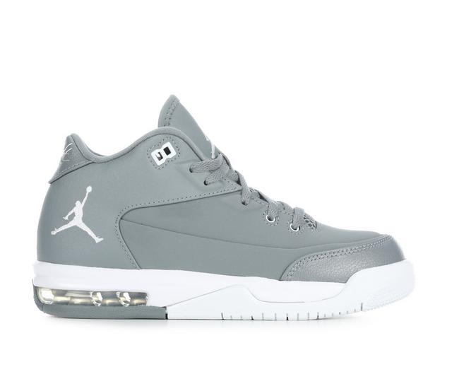 Kids' Jordan Big Kid Flight Origin 3 Basketball Shoes in Cool Gry/White color
