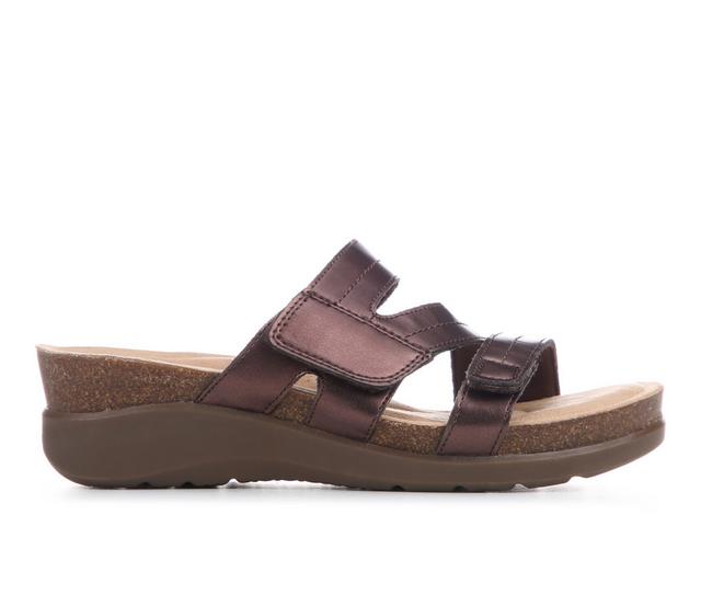 Women's Clarks Calenne Holly Sandals in Bronze/Brown color