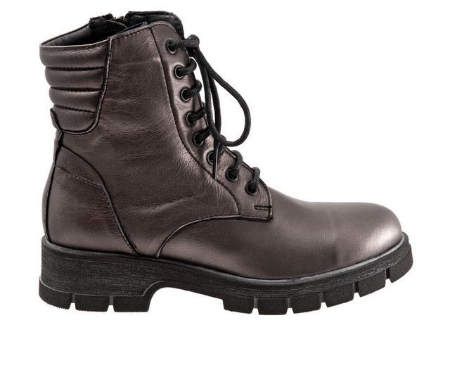 Women's Bueno Rage Booties in Steel Metalic color