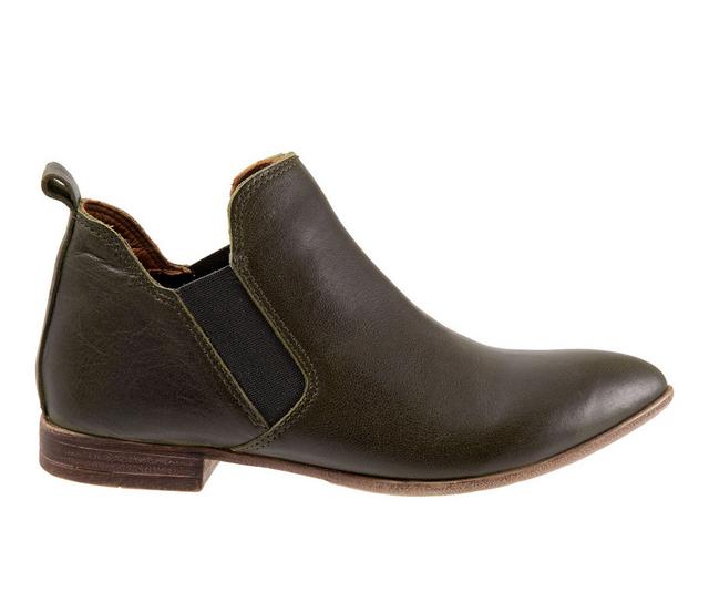 Women's Bueno Vicki Booties in Dark Green color