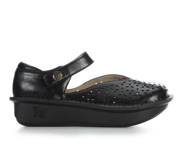 Women's ALEGRIA Tammy Platform Mary Janes in Black color