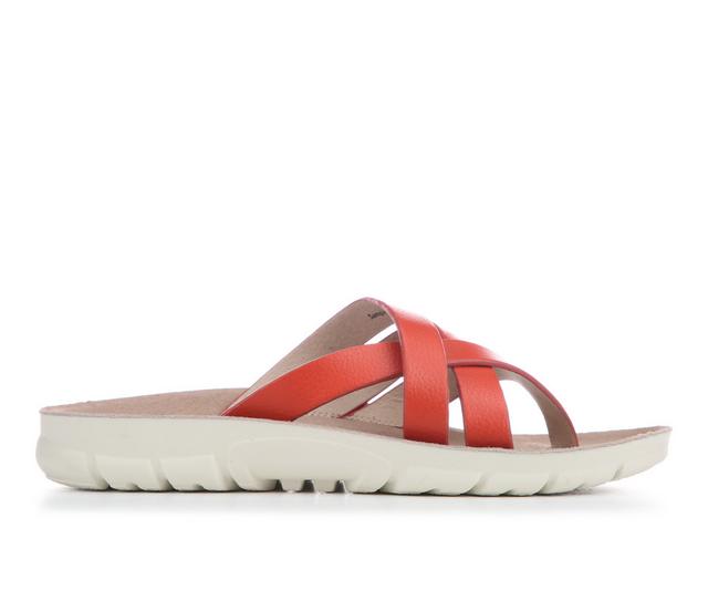 Women's Cliffs by White Mountain Bertina Flip-Flops in Orange color