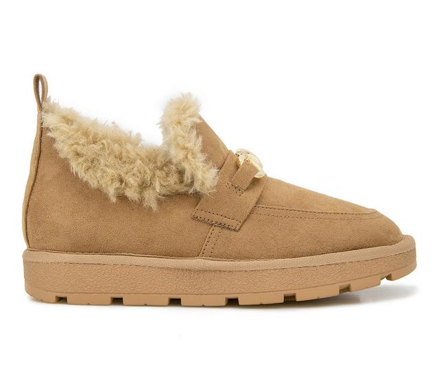 Women's KENSIE Laura Winter Boots in Dark Sand color