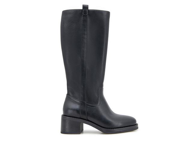 Women's KENSIE Naomi Knee High Boots in Black color