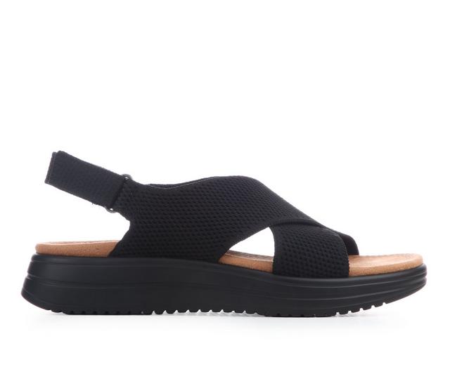 Women's Cliffs by White Mountain Harleen Sandals in Black color