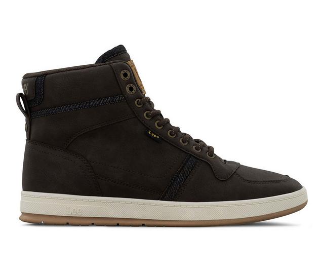 Men's Lee Footwear Dayton Sneakers in BLKC/BLKDN color
