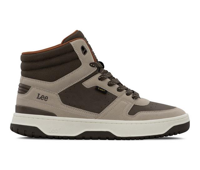Men's Lee Footwear Fast Lane Mid in Potso/Goat color