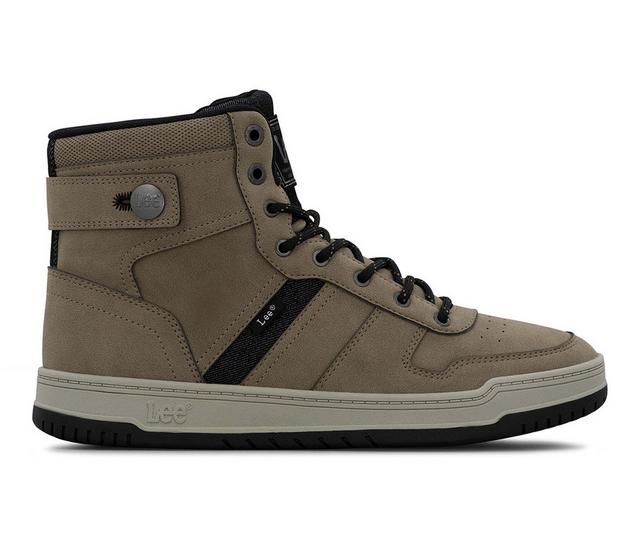 Men's Lee Footwear Noah HI in Driftwood color