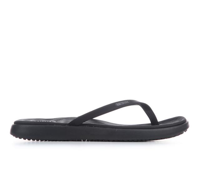Women's HEYDUDE Maui Breeze Flip Flip Flops in Black color