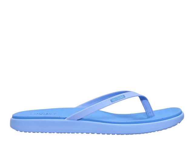 Women's HEYDUDE Maui Breeze Flip Flip Flops in Blue color