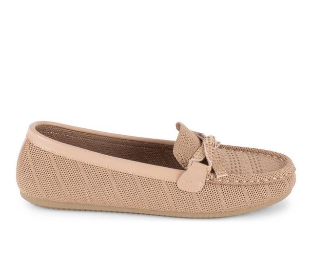 Women's Gloria Vanderbilt Kelly Loafers in Tan color