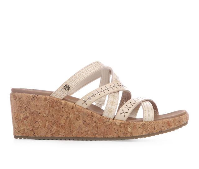 Women's Skechers Tigger Posse 163249 Wedges in Off White color