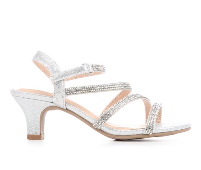 Girls' Soda Little Kid & Big Kid Felicity Dress Shoes in Silver color