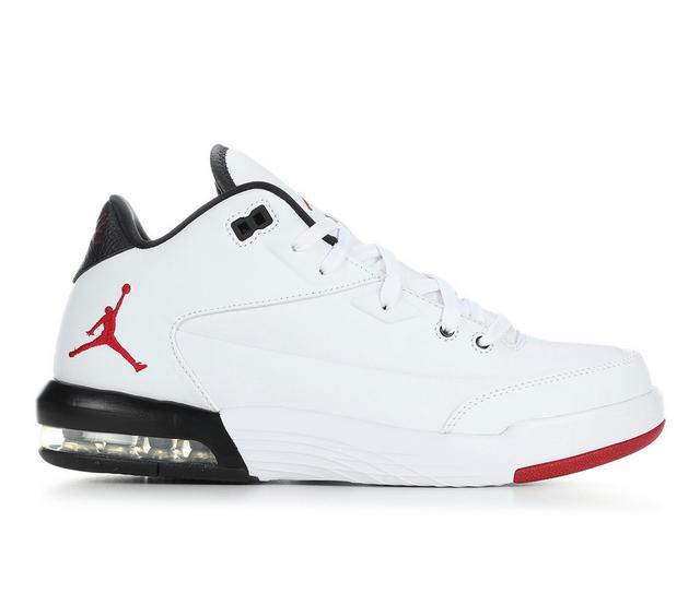 Men's Jordan Flight Origin 3 Sneakers in White/Red/White color