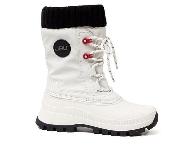 Women's JBU Fayth Winter Boots in White color