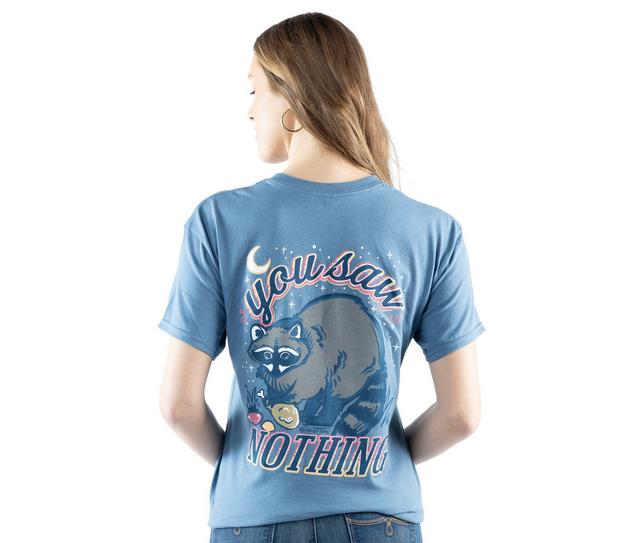 It's a Girl Thing YOU SAW NOTHING in INDIGO color