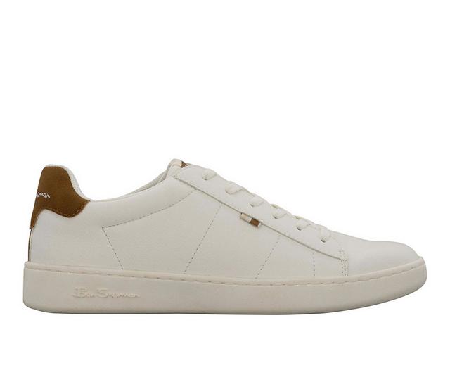 Men's BEN SHERMAN Hampton Casual Shoes in White/Cashew color