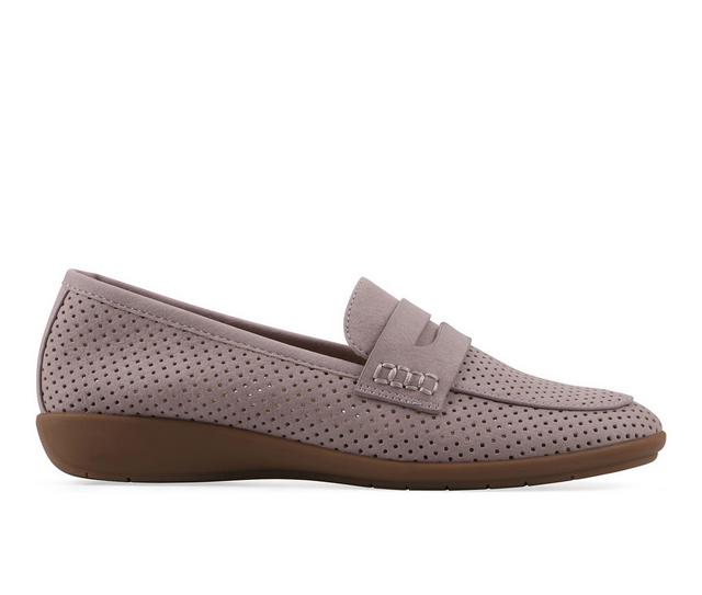 Women's Cliffs by White Mountain Samson Loafers in Lavender color