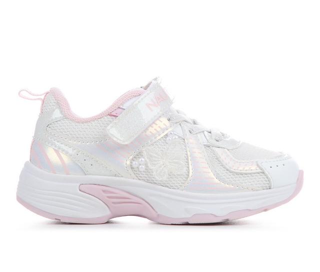 Girls' Nautica Toddler & Little Kid Maribelli R Shoes in White/Pink color