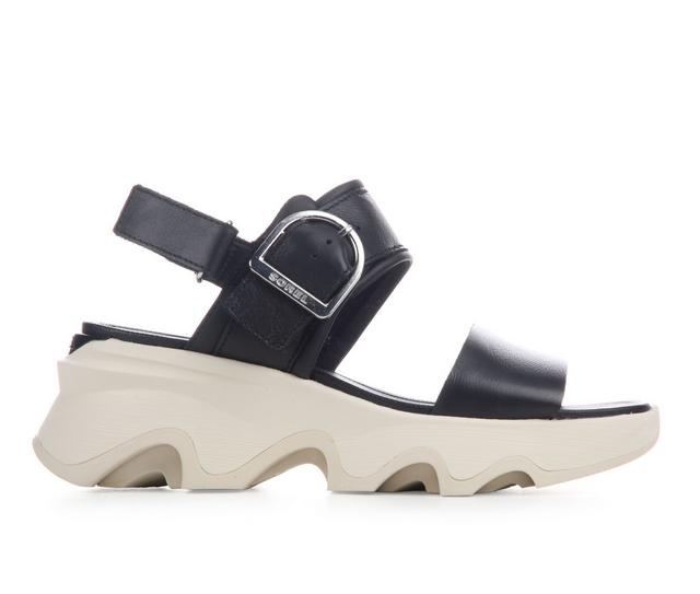 Women's Sorel Kinetic Impact Wedges in Black color