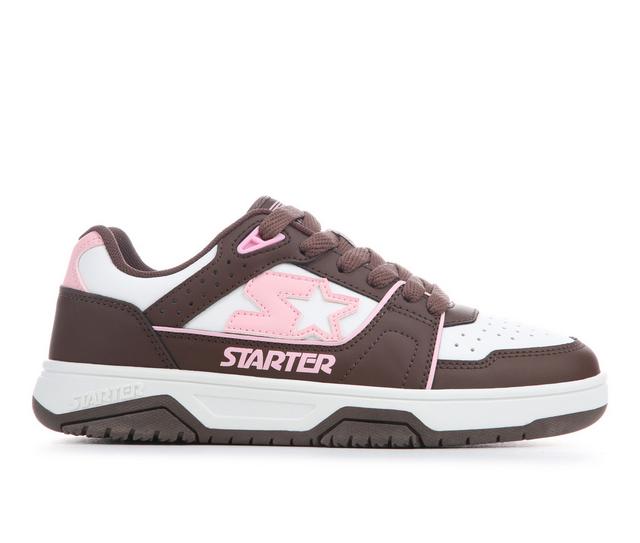 Women's Starter Fast Break X Sneakers in White/Brwn/Rose color