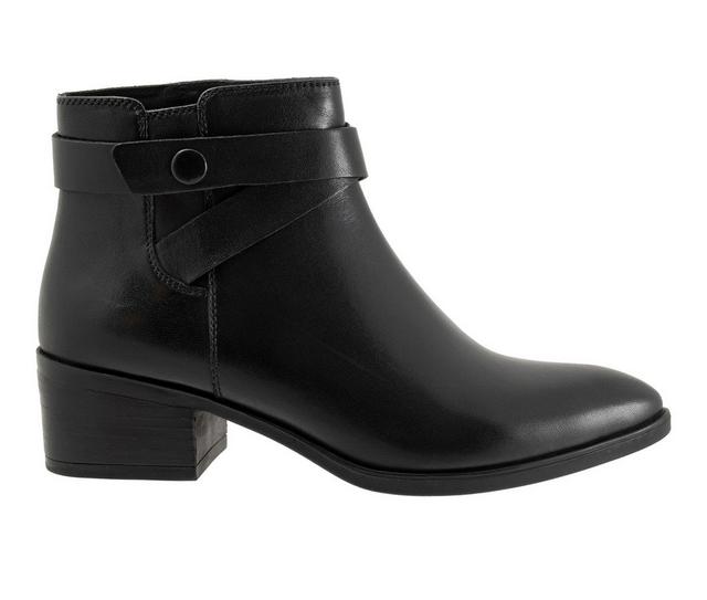 Women's Softwalk Lira Booties in Black color