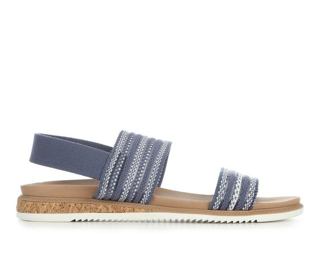 Women's BOBS 114704 Desert Kiss Low Sandals in Navy Multi color