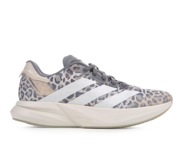 Women's Adidas Duramo Speed 2-W Running Shoes in Leopard Met color