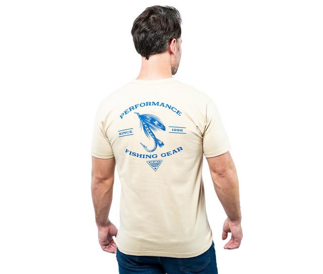 Columbia Ahab Short Sleeve Tee in BEACH color