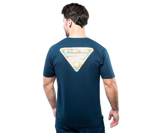 Columbia Padre Short Sleeve Tee in COLUMBIA NAVY color