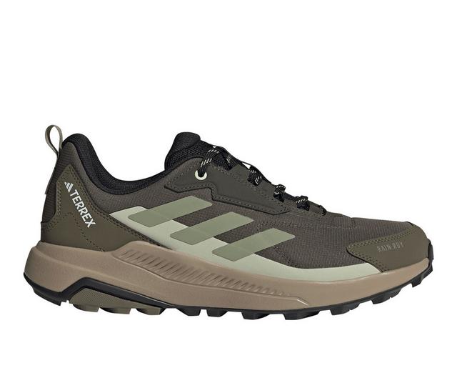Men's Adidas Anylander Trail Running Shoes in Dark Green color