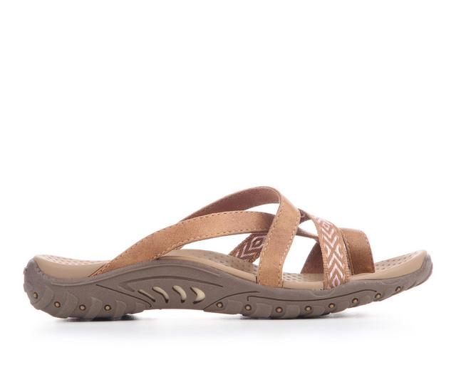 Women's Skechers 163592 Tireless Summer Flip-Flips in Chestnut color