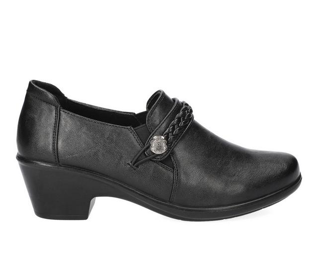 Women's Easy Street Amber Booties in Black color